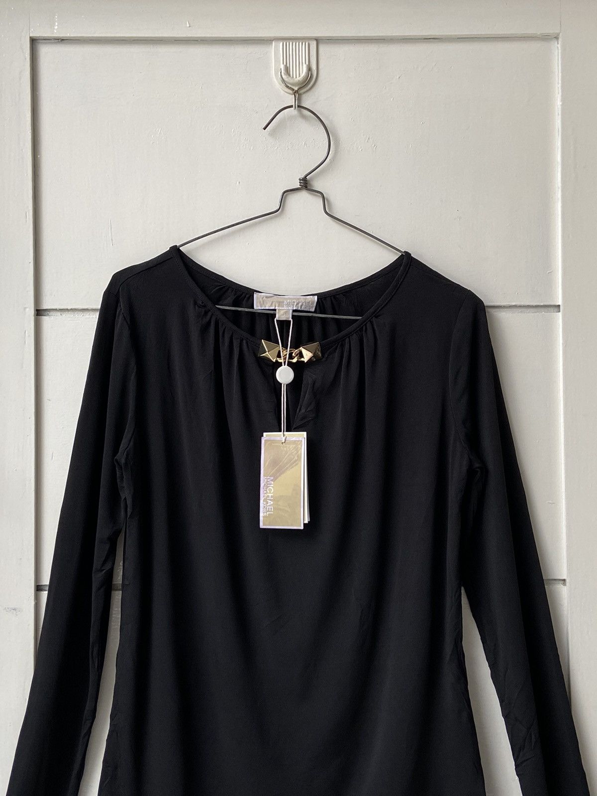 Michael Kors MICHAEL KORS Black Long Sleeve T-shirt Size US XS / EU 42 / 0 - 2 Thumbnail