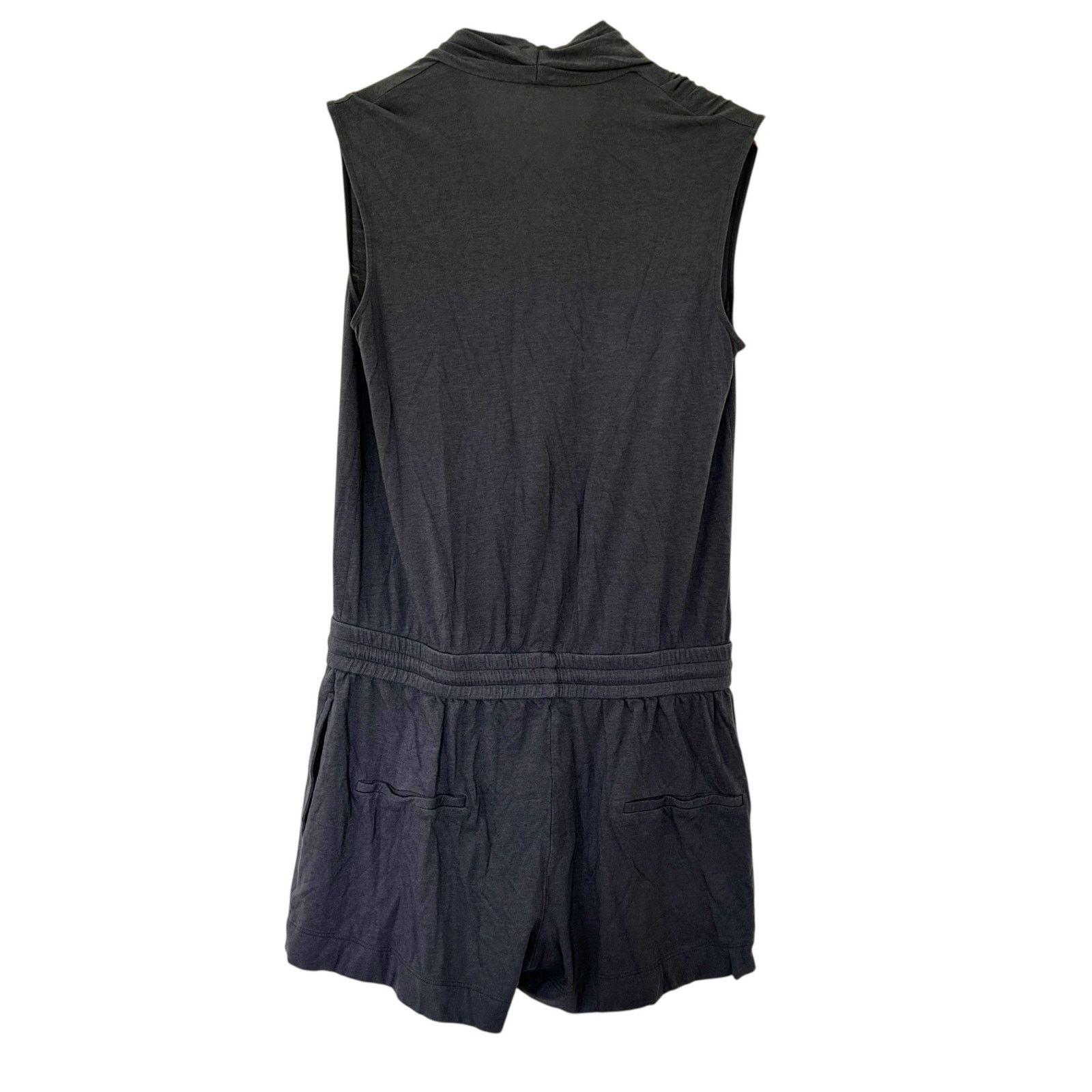 Helmut Lang Helmut Lang Gray Sleeveless Romper Sz S Size 27" / US 4 / IT 40 - 5 Thumbnail