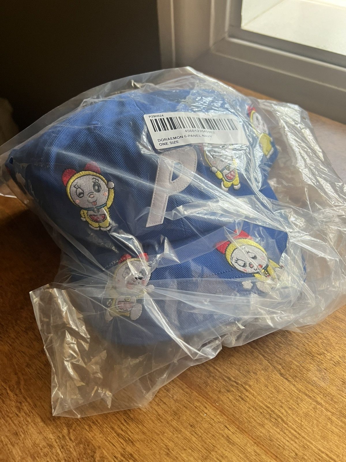 Palace Doraemon 6-Panel Hat Navy Blue