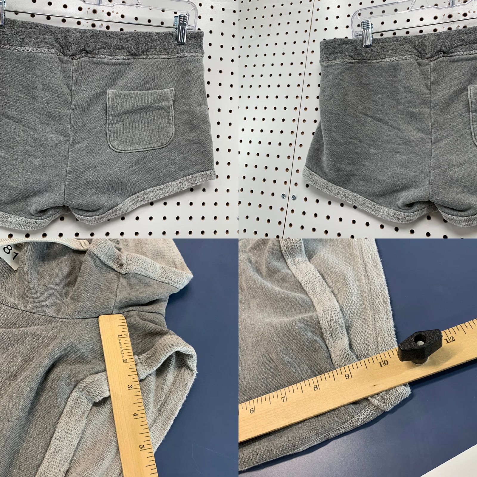 James Perse James Perse Shorts Womens Size 3 Gray Drawstring Made USA Size 26" / US 2 / IT 38 - 8 Thumbnail