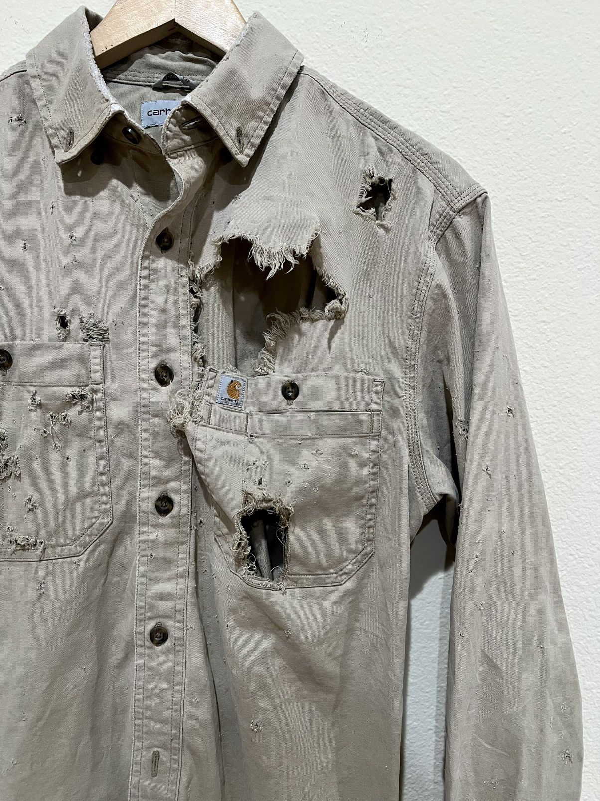 Carhartt Carhartt thrashed button up Size US M / EU 48-50 / 2 - 4 Thumbnail