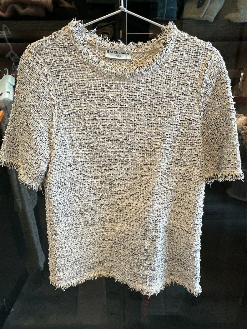 Balenciaga Balenciaga Thick nylon short sleeves 2504-Nextarrow Size XS / US 0-2 / IT 36-38 - 1 Thumbnail