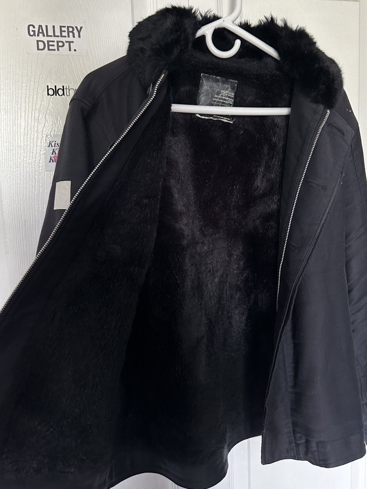Undercover AW01 “D.A.V.F” Rabbit Fur Jacket Size US M / EU 48-50 / 2 - 2 Thumbnail