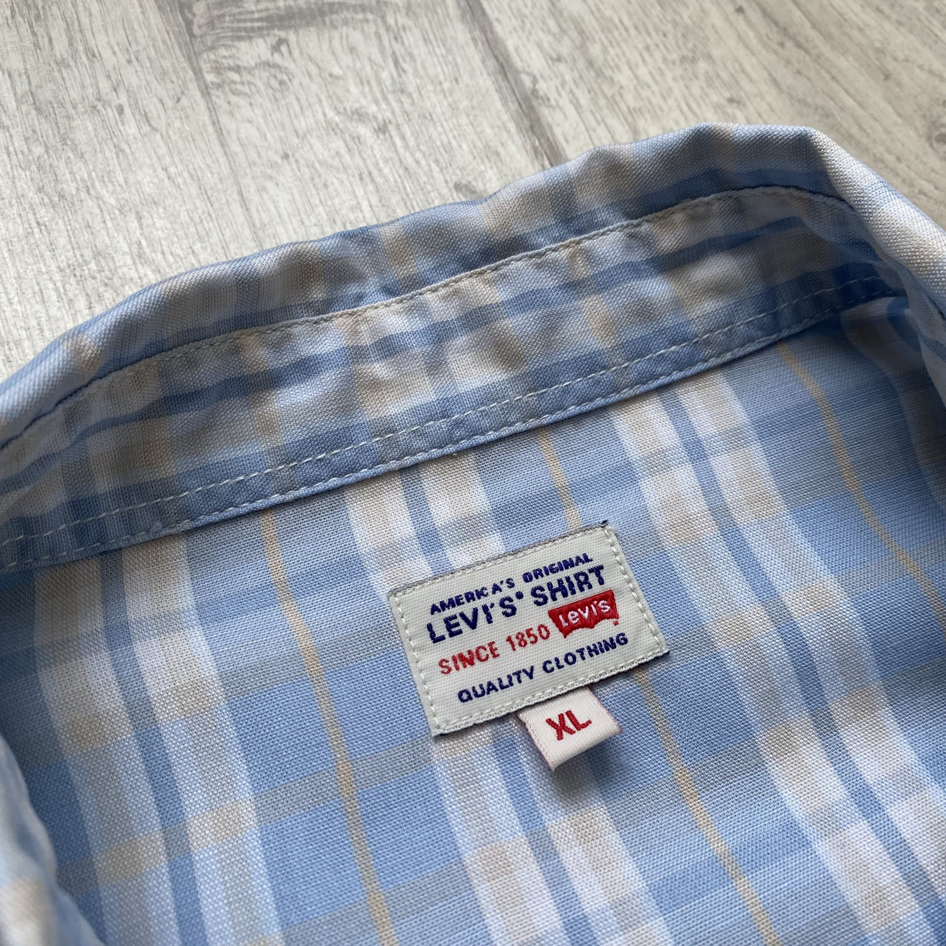 Levi's Vintage Clothing 👔 Vintage 90s Levi's Flannel Shirt Travis Scott style Y2K Size US XL / EU 56 / 4 - 2 Thumbnail