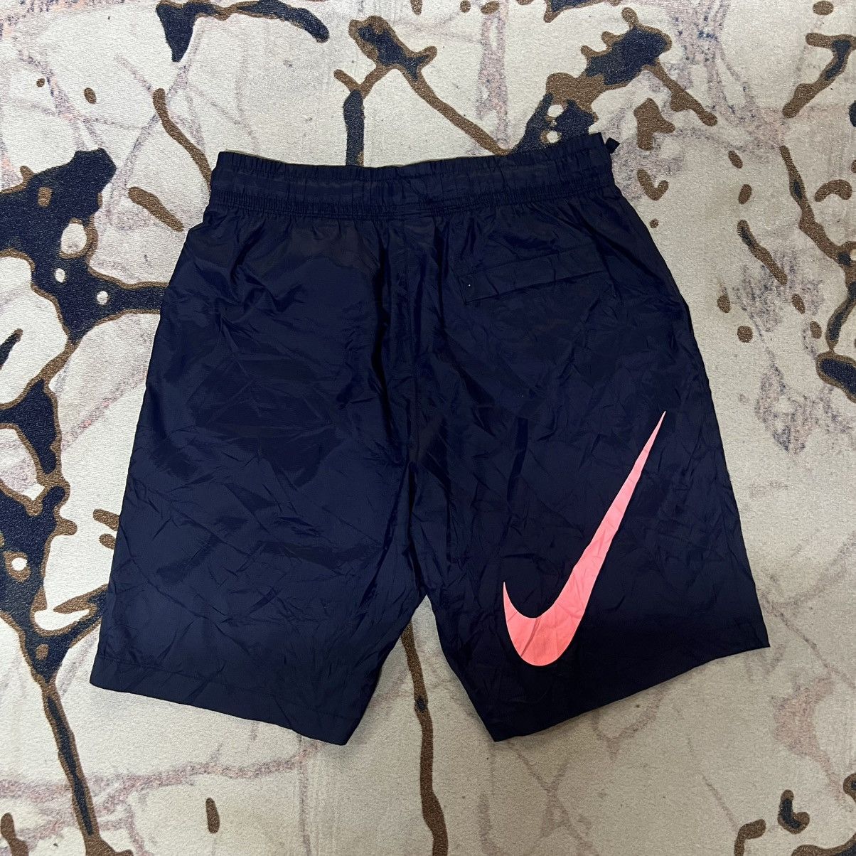 Nike Nike Big Swoosh Nylon Shorts Size US 32 / EU 48 - 1 Thumbnail