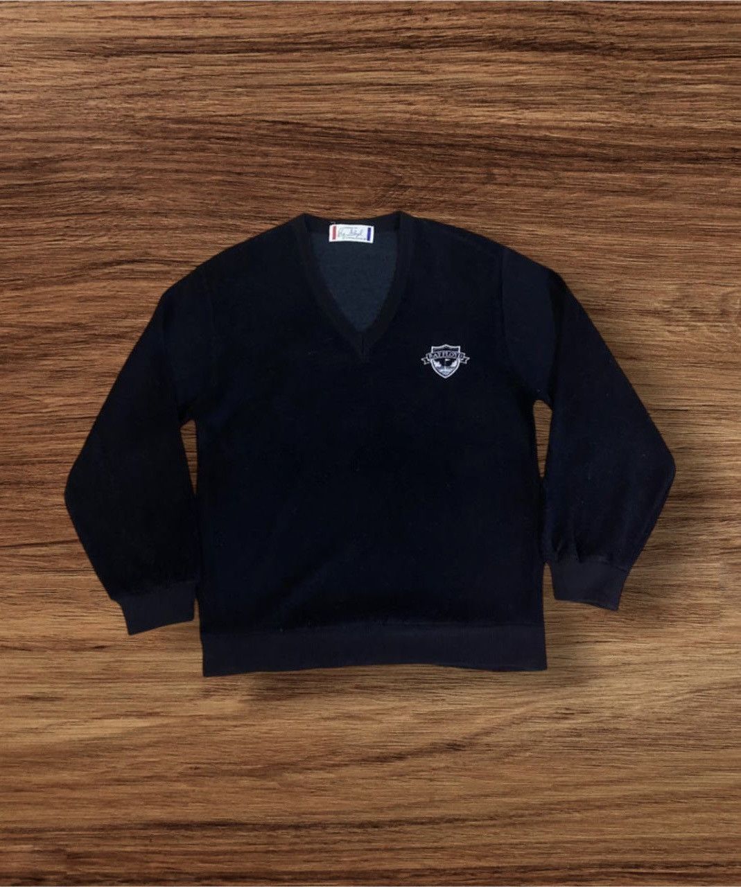 Vintage Ray Floyd Small Logo Vneck Sweater