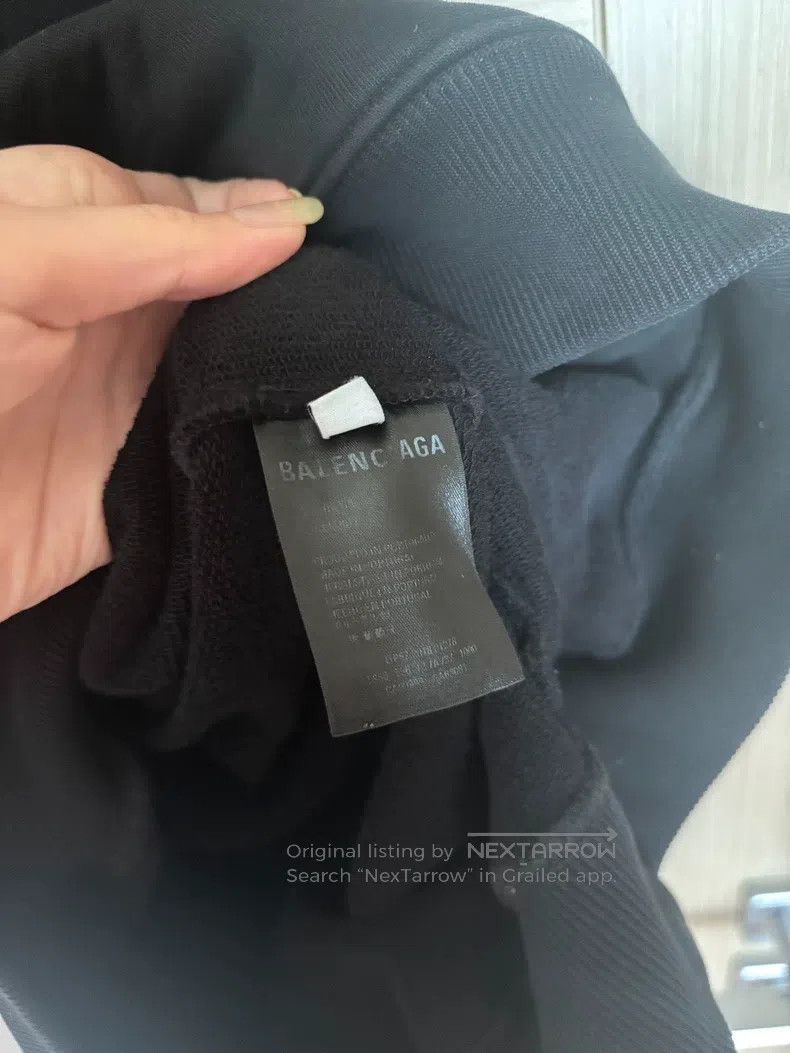 Balenciaga Balenciaga Dark grey hooded sweater Size US S / EU 44-46 / 1 - 4 Thumbnail
