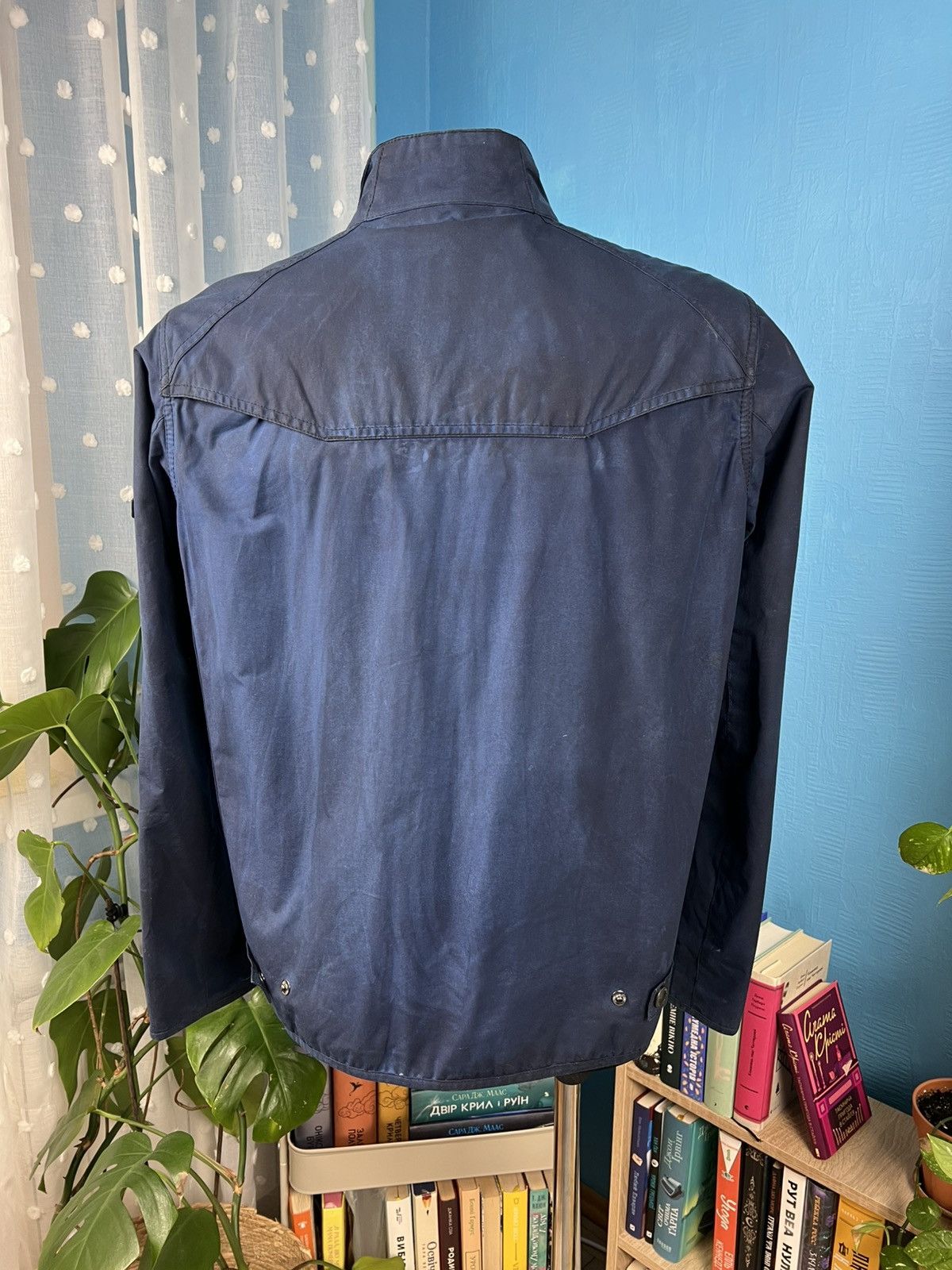 Barbour Barbour wax international lock streetwear jacket blue Size US M / EU 48-50 / 2 - 11 Thumbnail