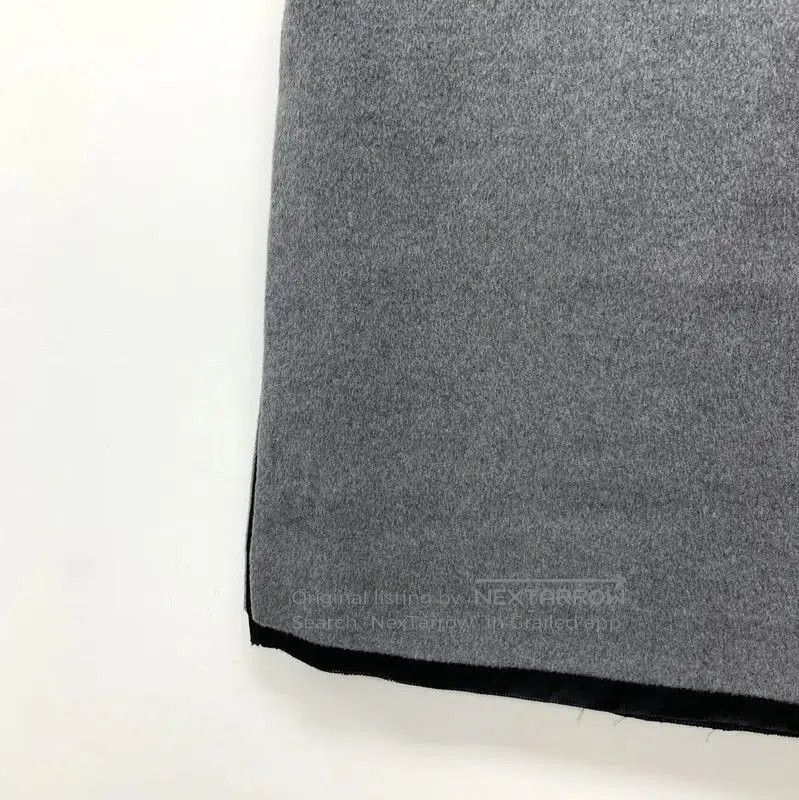 Miu Miu Miu Miu Gray Wool Women's Skirt . Size 23" - 4 Thumbnail