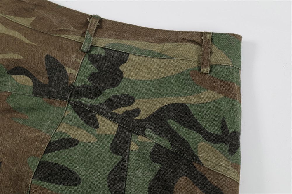 Designer × Japanese Brand × Vintage utility punk grunge bootcut flared pleased cargo pants Size US 30 / EU 46 - 8 Thumbnail