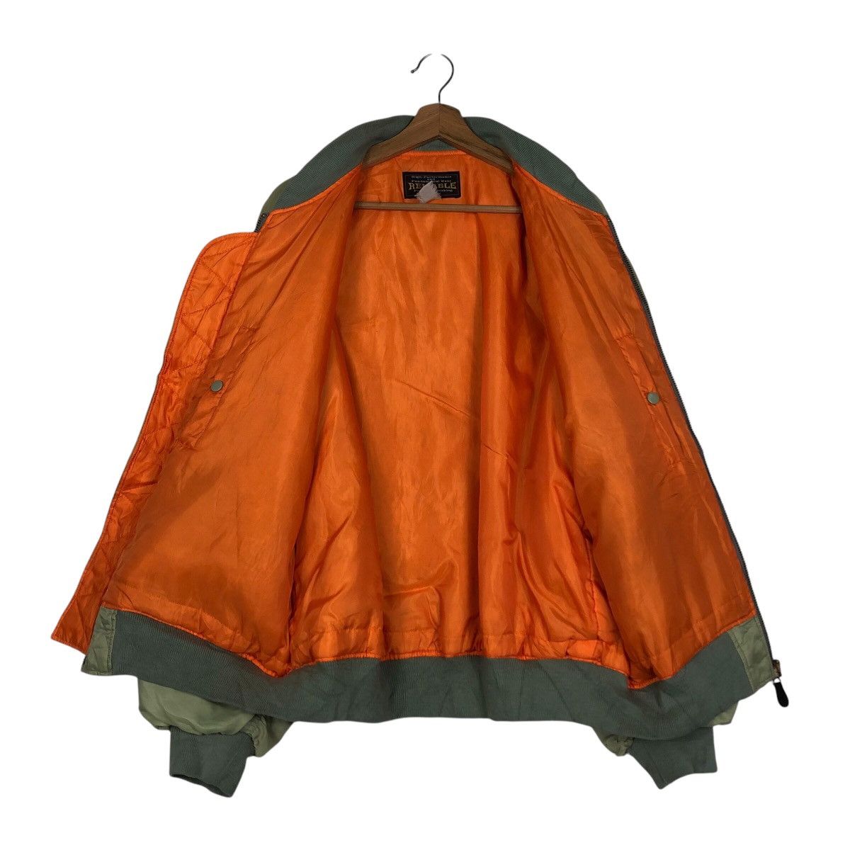 Japanese Brand 📌Vintage Fly Bomber Jacket Reliable Military Collection Size US M / EU 48-50 / 2 - 14 Thumbnail