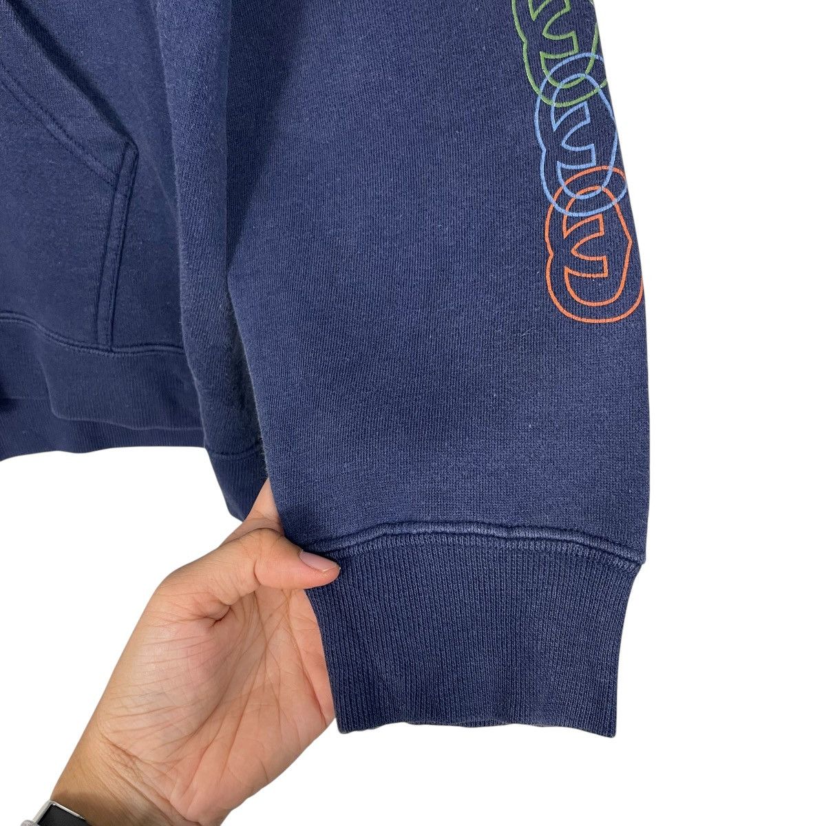 Stussy Vintage 90s Stussy Big Logo Pullover Hoodie Size US S / EU 44-46 / 1 - 12 Thumbnail