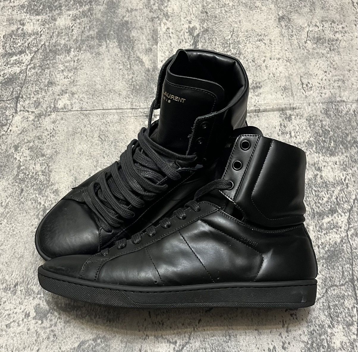 Saint Laurent Paris Saint Laurent “Bad Lieutenant” High Top