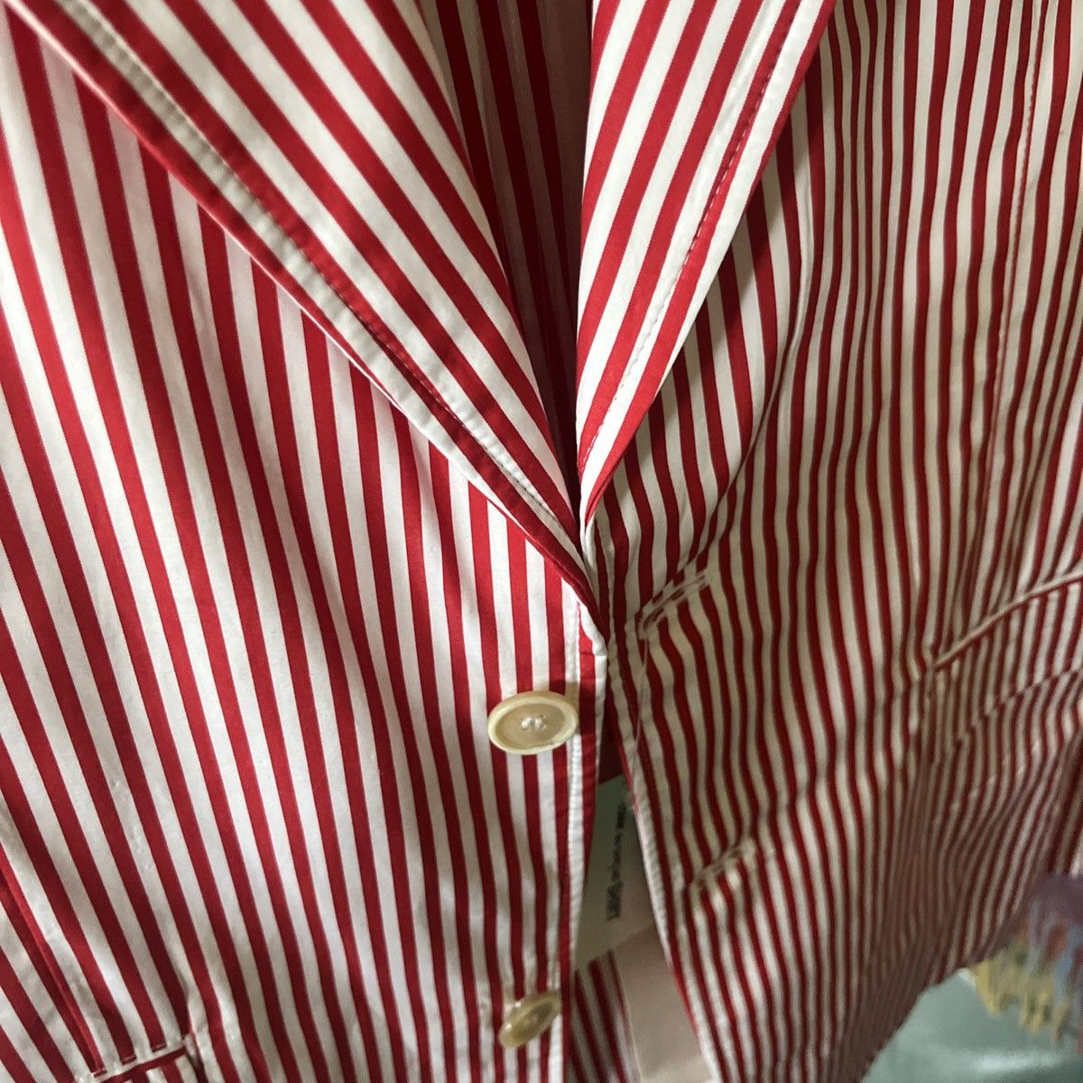 Comme des Garcons SHIRT Comme des Garçons SHIRT striped Blazer NWT pristine Size 38R - 13 Thumbnail