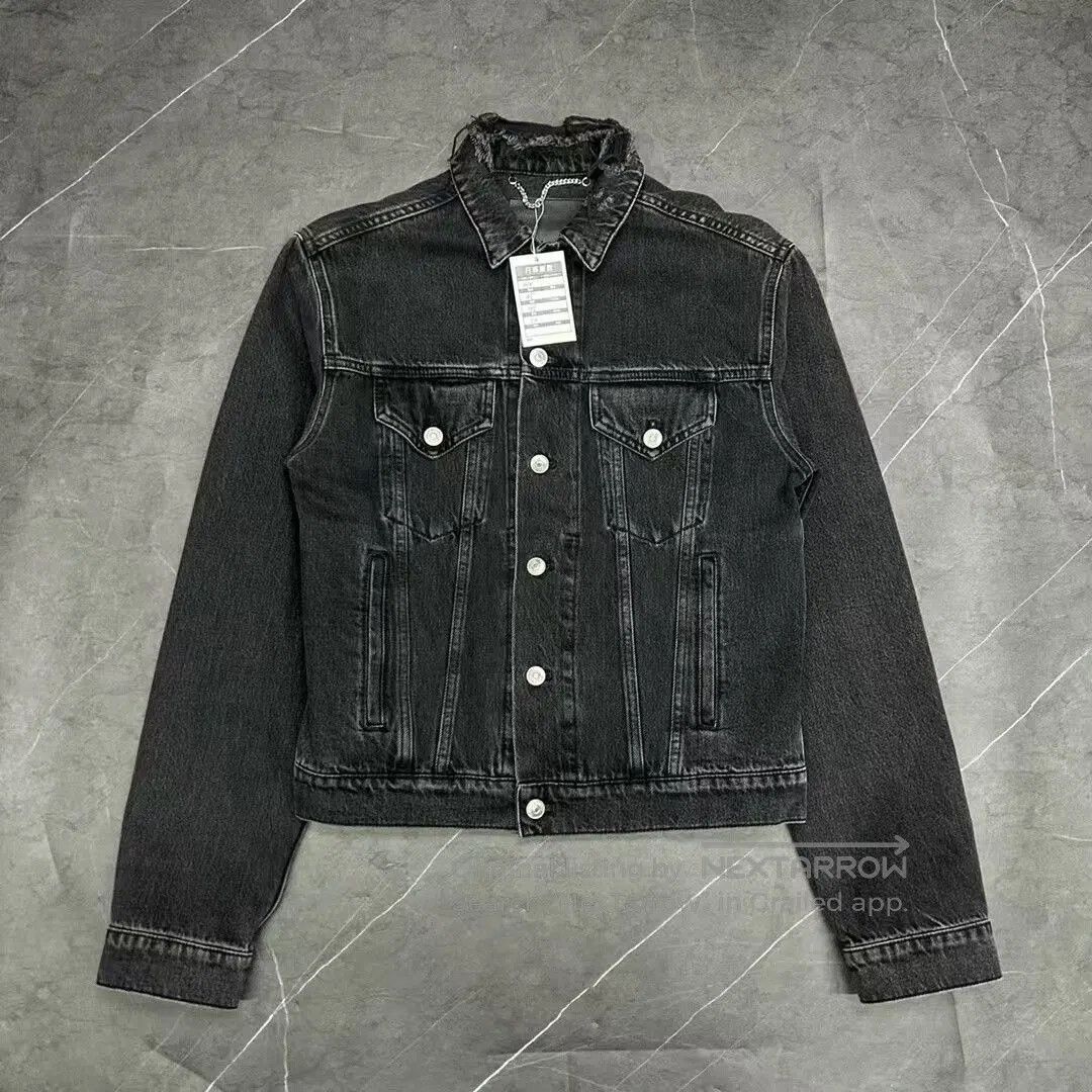 ジャケット・アウター BALENCIAGA DENIM TRACK JACKET Balenciaga Denim Track Jacket – Good Times Online Store