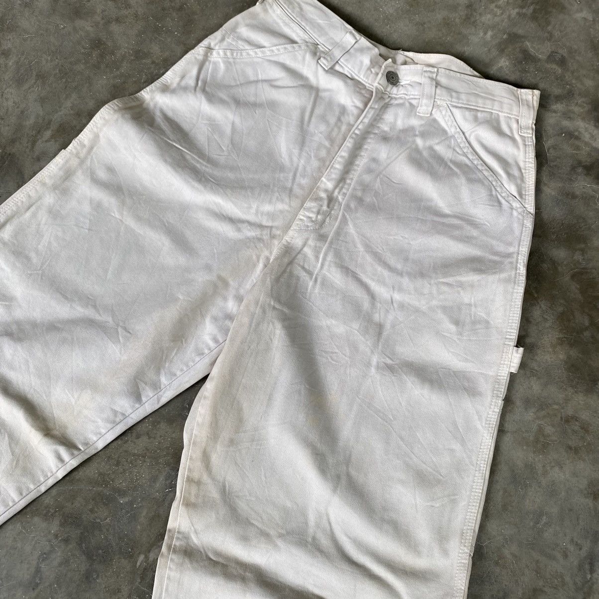 Japanese Brand 2000s Worker's Paradise Carpenter Pants Size US 26 / EU 42 - 2 Thumbnail