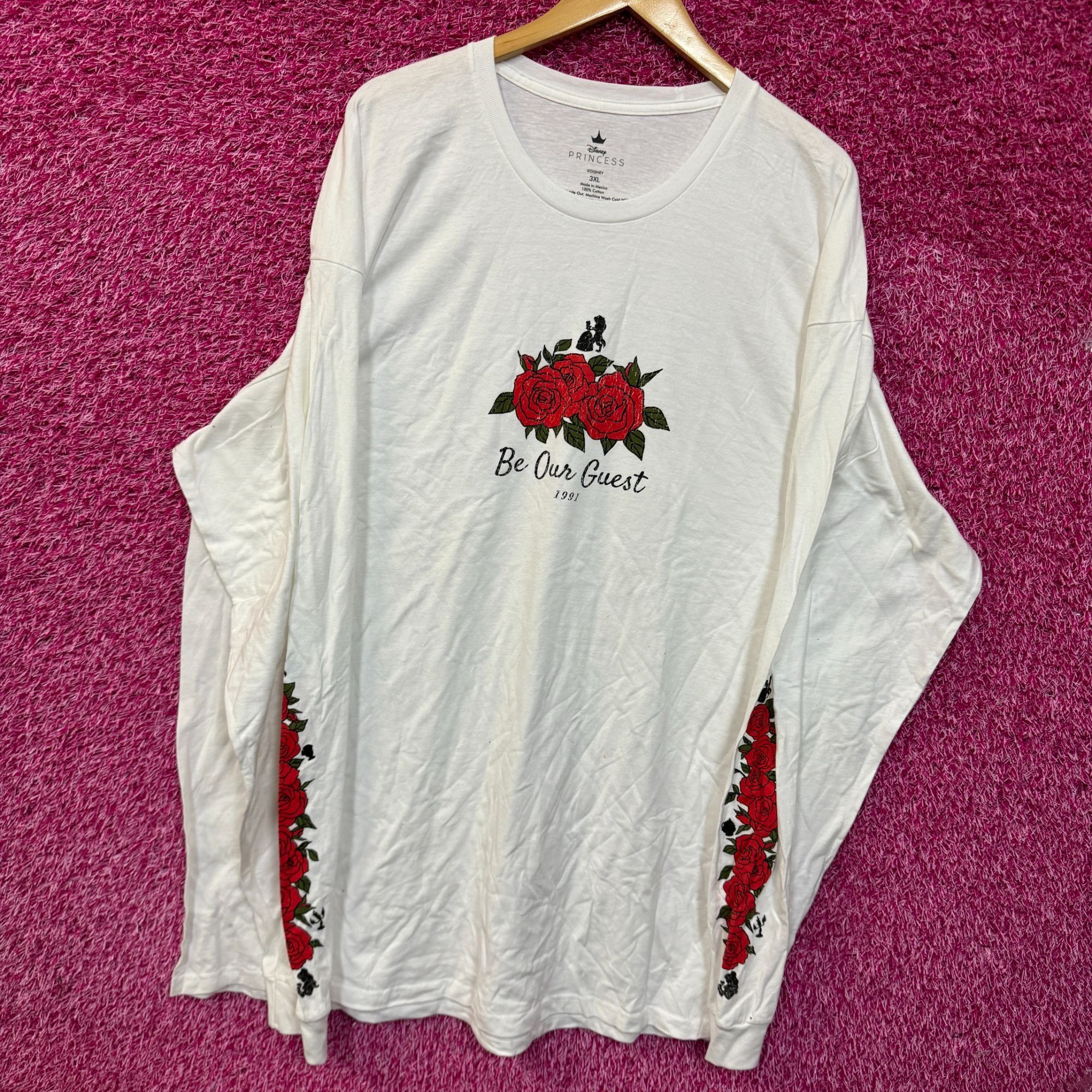 Disney Beauty and the Beast Be Our Guest l/s Tshirt size 2XL Size US XXL / EU 58 / 5 - 2 Thumbnail