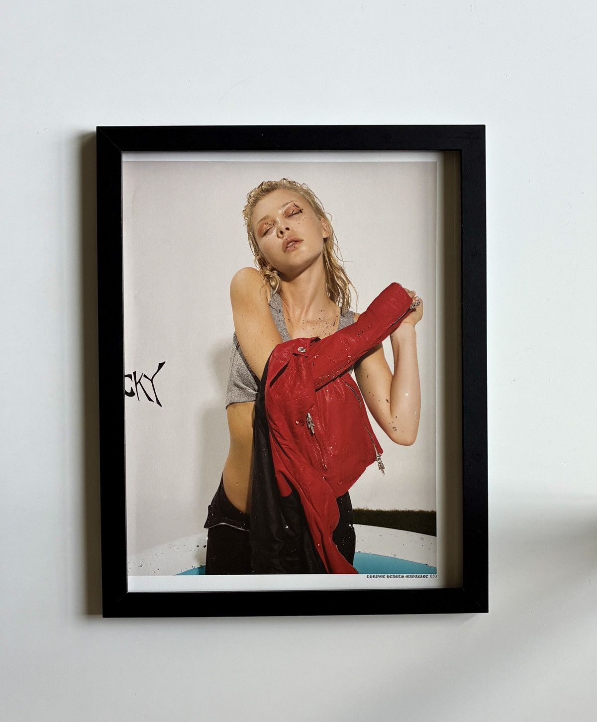 Chrome Hearts Chrome Hearts photo Poster framed 9x11 Size ONE SIZE - 1 Thumbnail