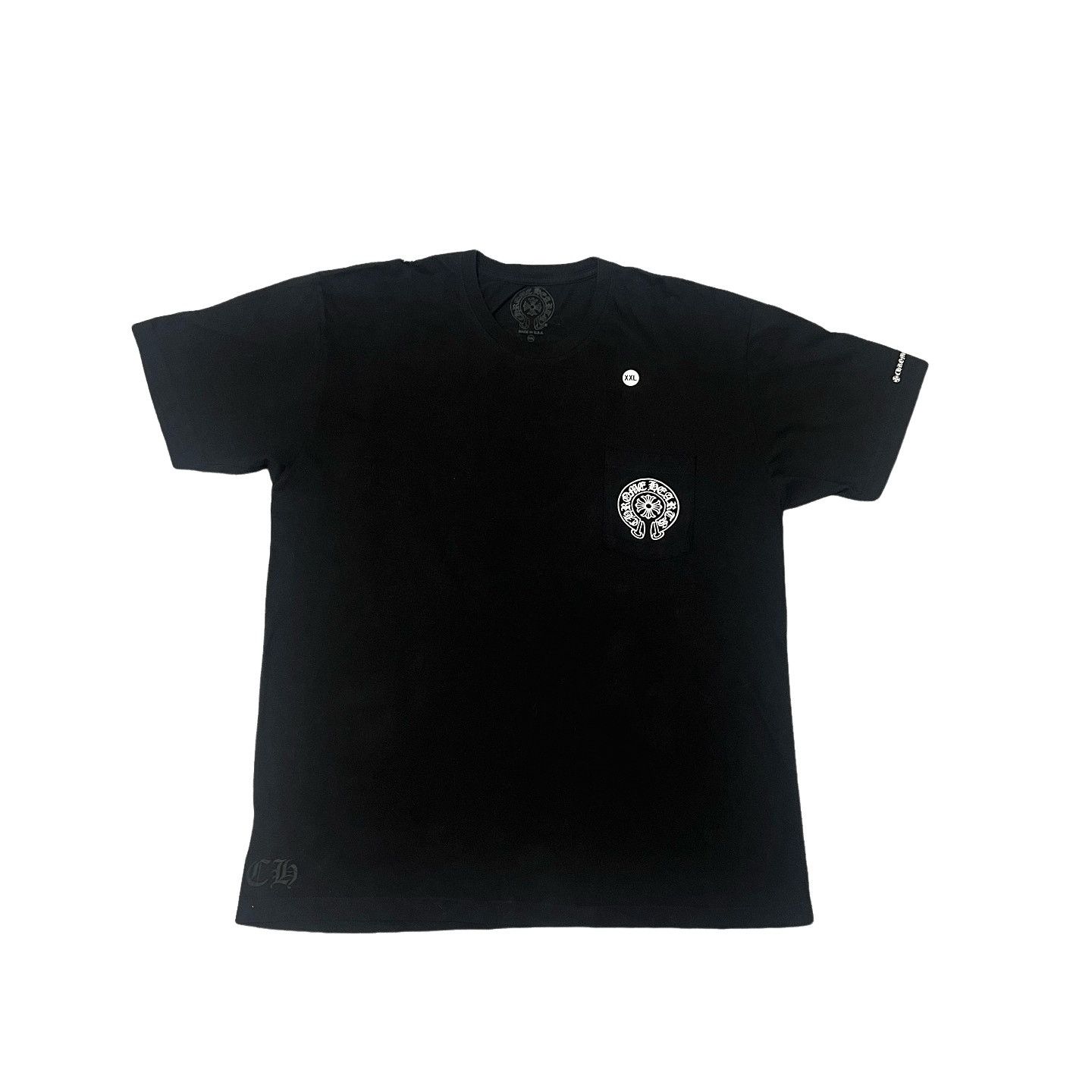 Chrome Hearts CHROME HEARTS Horseshoe Pocket T-Shirt BLACK | Grailed