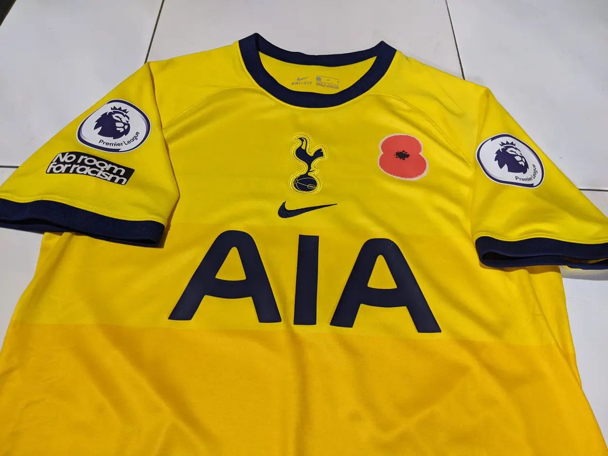 Nike Tottenham Hotspur 2020 #7 SON Heung Min Third Jersey Size US M / EU 48-50 / 2 - 7 Thumbnail