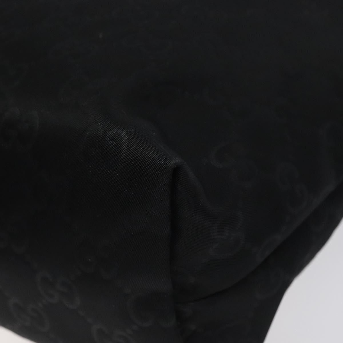 Gucci GUCCI GG Canvas Shoulder Bag Nylon Black Size ONE SIZE - 12 Thumbnail