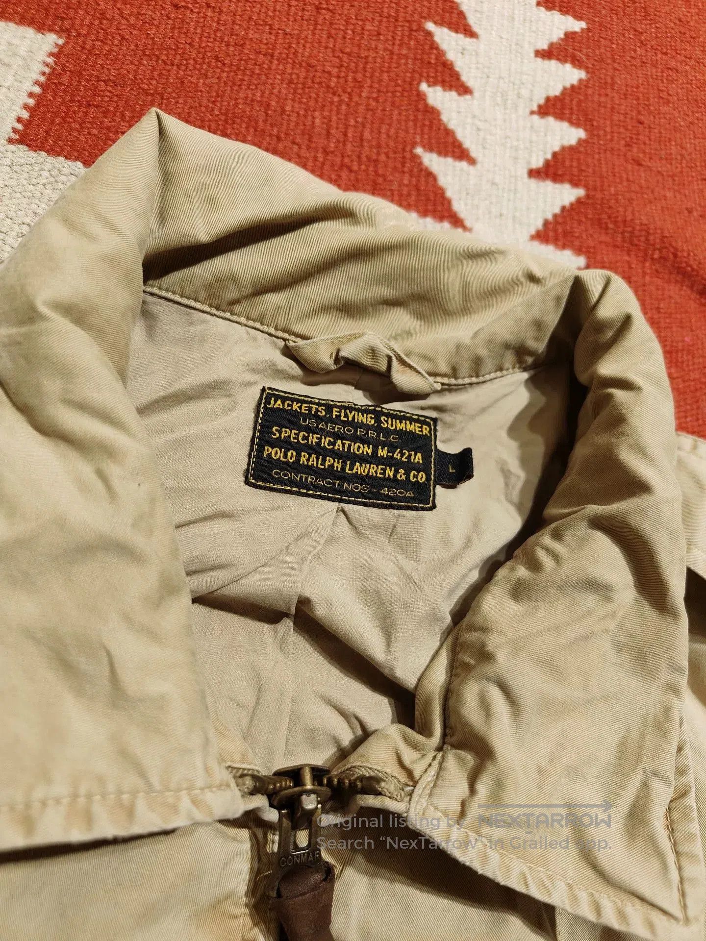 RRL Ralph Lauren Ralph Lauren Vintage M41 Jacket. Size US L / EU 52-54 / 3 - 6 Thumbnail