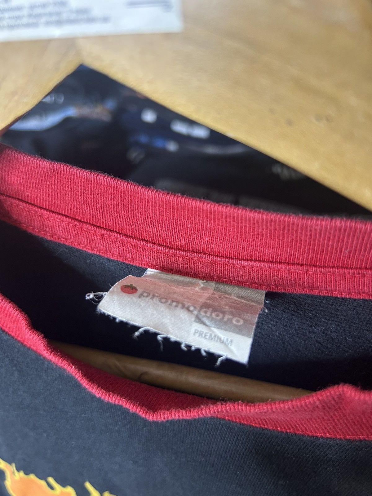 Band Tees Frequency Festival 2005 Band Tee Black Red Ringer Size L Size US L / EU 52-54 / 3 - 3 Thumbnail
