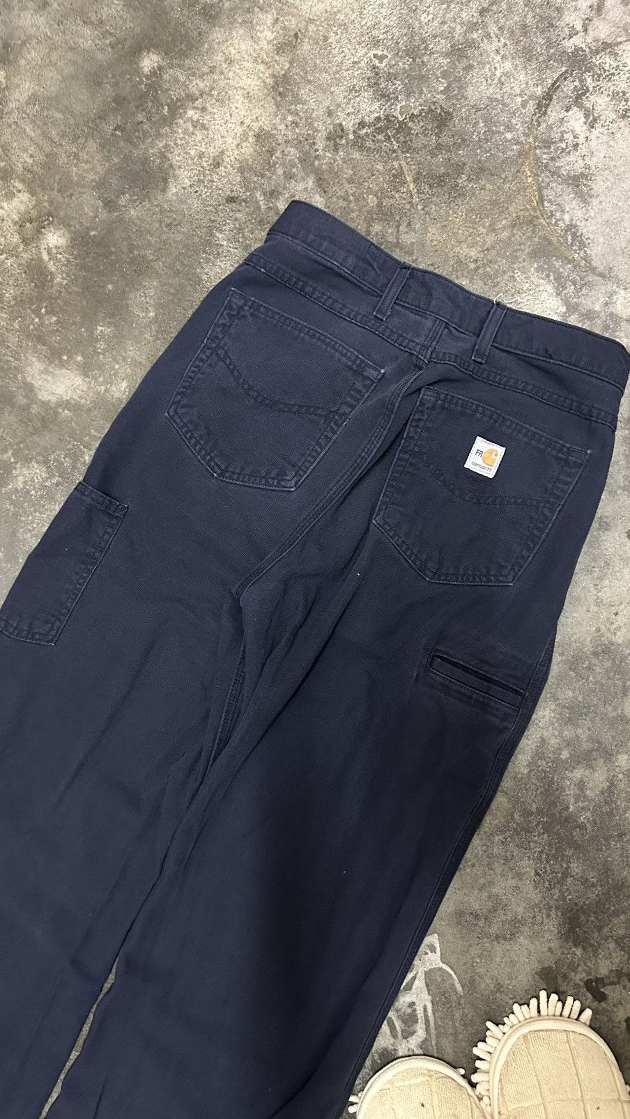 Carhartt Wip CARHARTT FIRE RESISTANT WORKWEAR CARPENTER PANTS Size US 31 - 3 Thumbnail