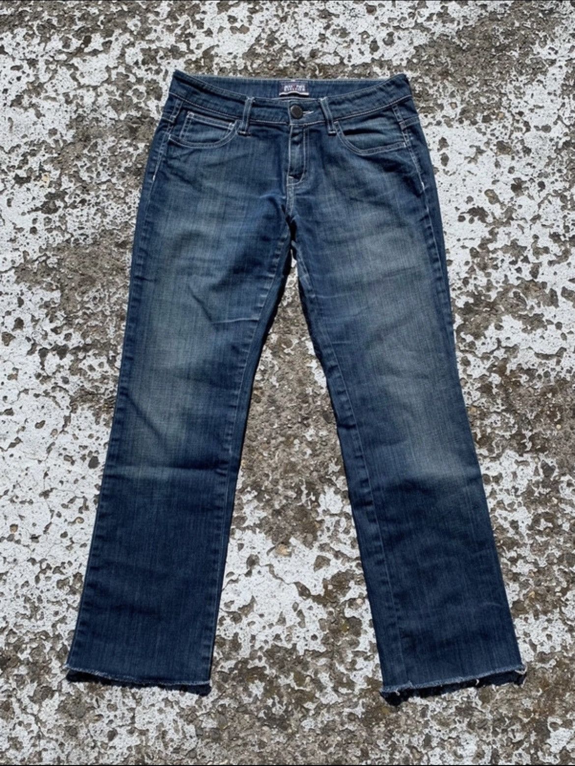 image of Jean Paul Gaultier Archival Denim Jeans in Blue, Women's (Size 24)