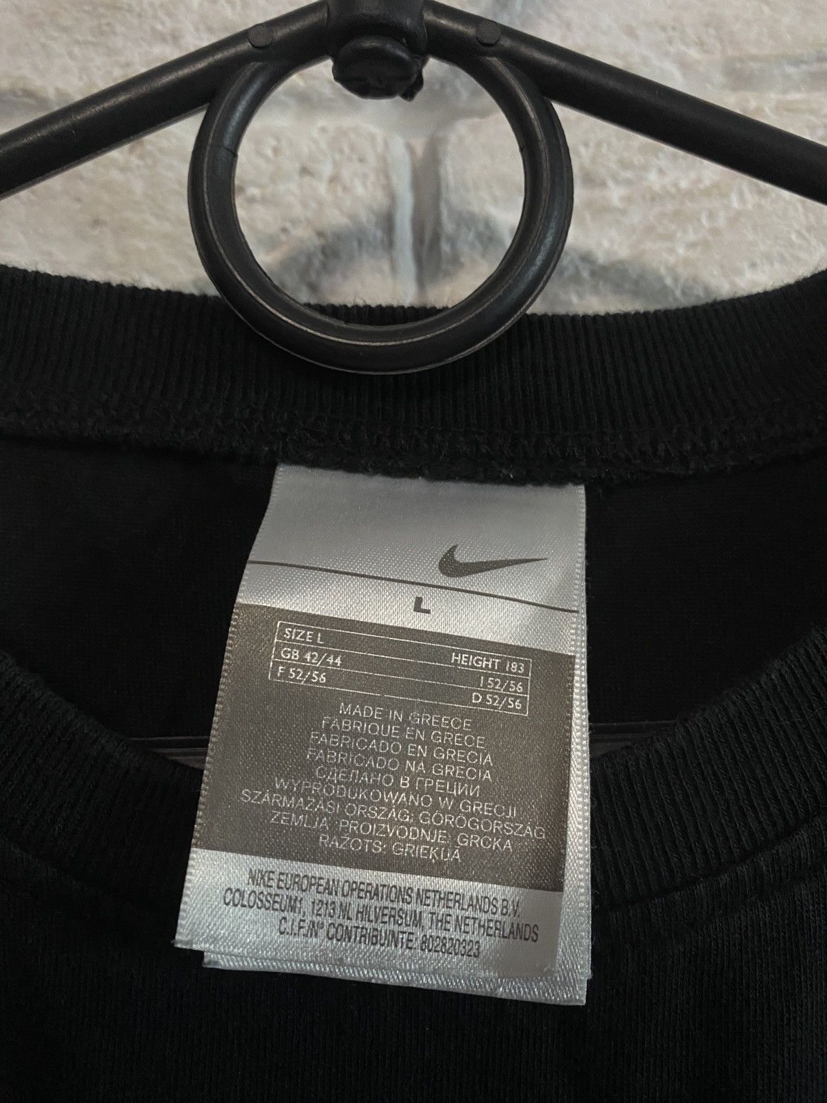 Nike × Vintage Vintage Nike Manchester United T-shirt Big Logo Size US L / EU 52-54 / 3 - 3 Thumbnail