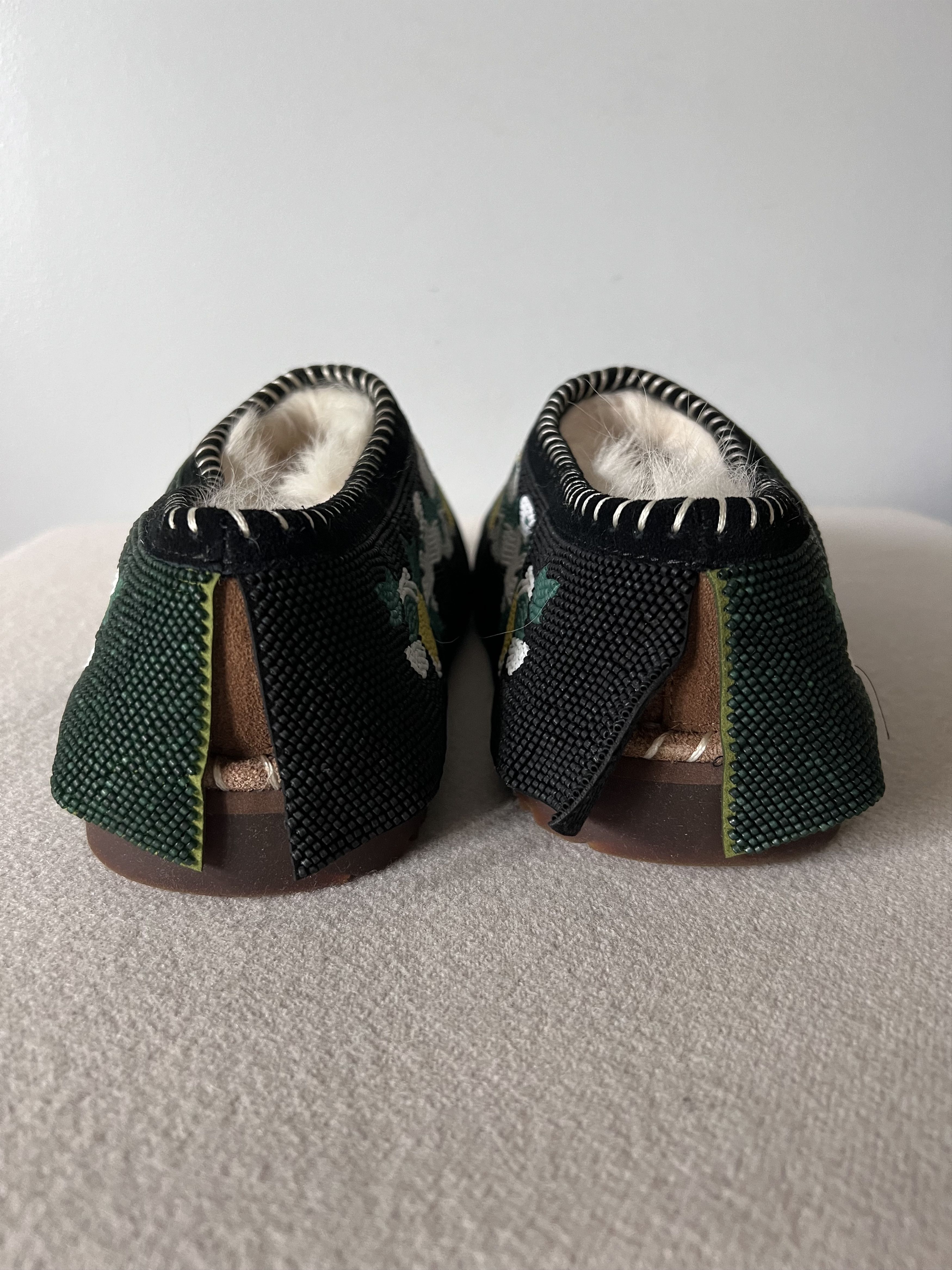 DENIM TEARS × Ugg Denim Tears UGG Beaded Tasman Slipper in Green Size US 11 / EU 44 - 5 Thumbnail