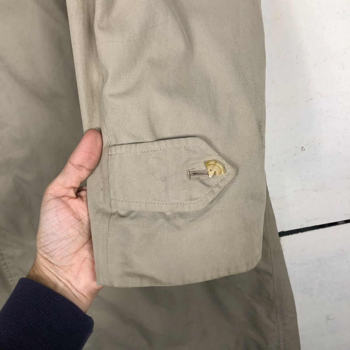 Burberry 🔥VINTAGE LONG JACKET BURBERRYS NOVA CHECK MADE IN ENGLAND Size US M / EU 48-50 / 2 - 18 Thumbnail