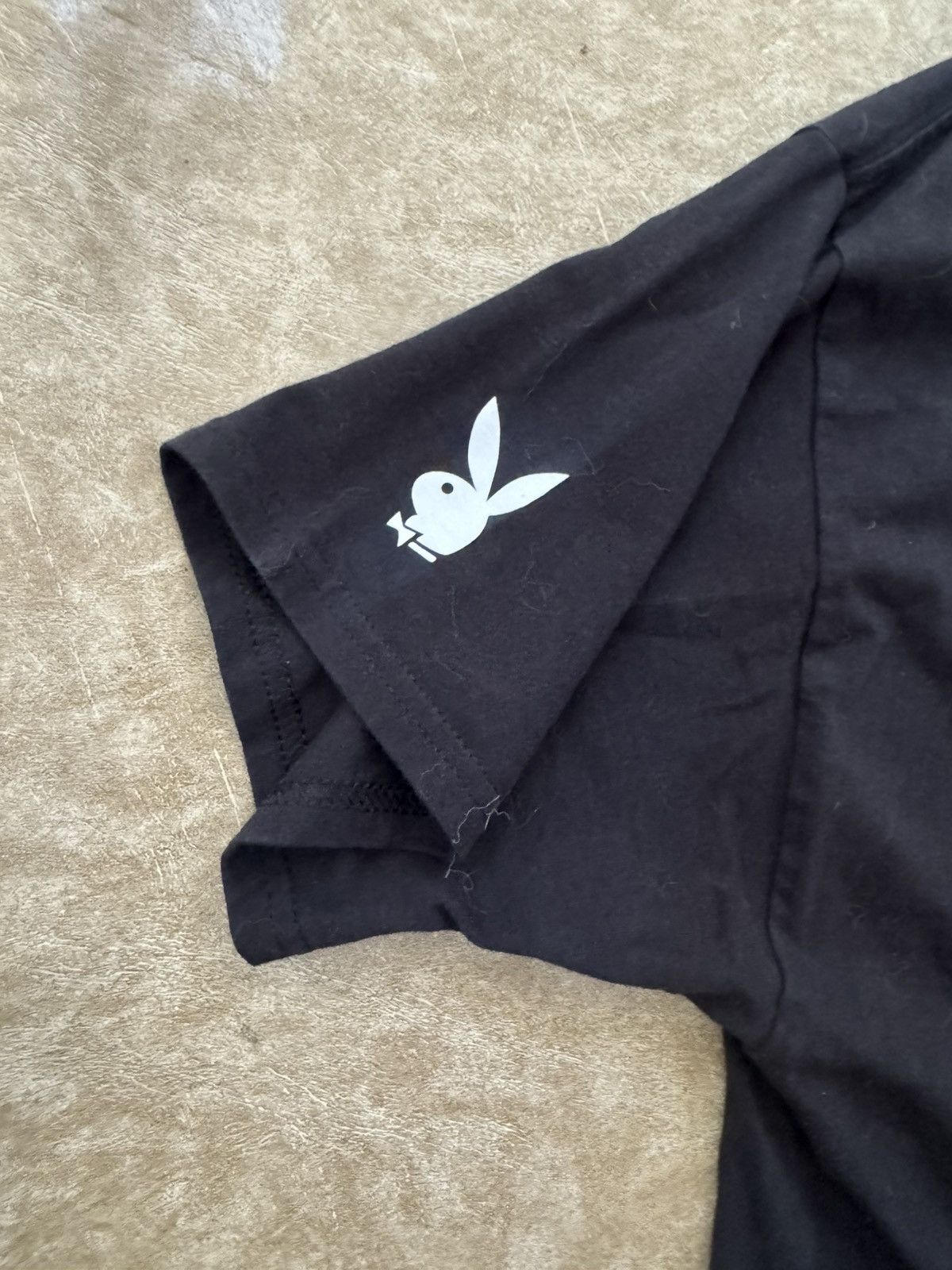 Playboy × Revenge *FINAL DROP* Revenge x Playboy Gloria Photo Tee - Black LG Size US L / EU 52-54 / 3 - 4 Thumbnail