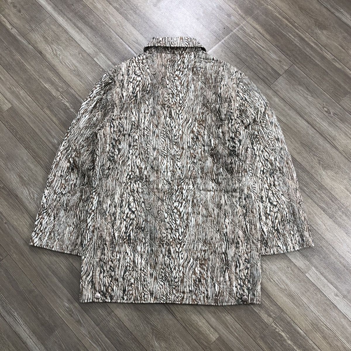 Salvatore Ferragamo × Vintage Vintage Salvatore Ferragamo Quilted Coat Jacket Size US M / EU 48-50 / 2 - 16 Thumbnail