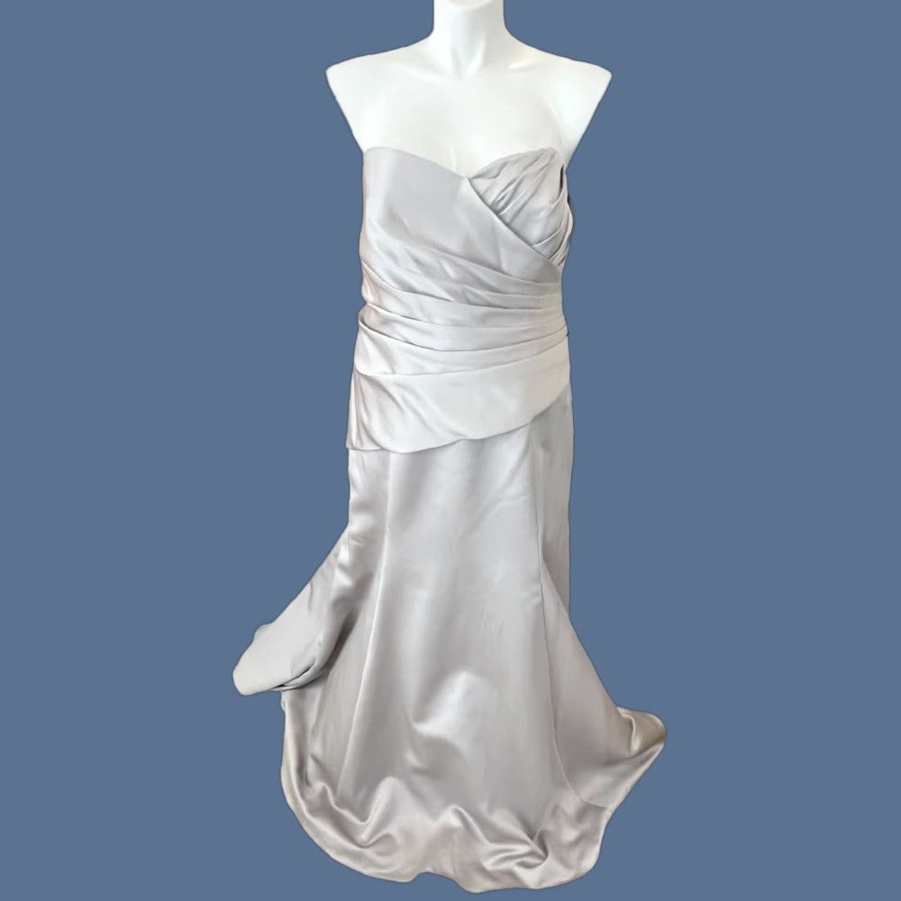 Vintage Vera Wang Dress Sleeveless Satin Champagne Size 2 Formal Wedding  Bridesmaid Vintage | Grailed
