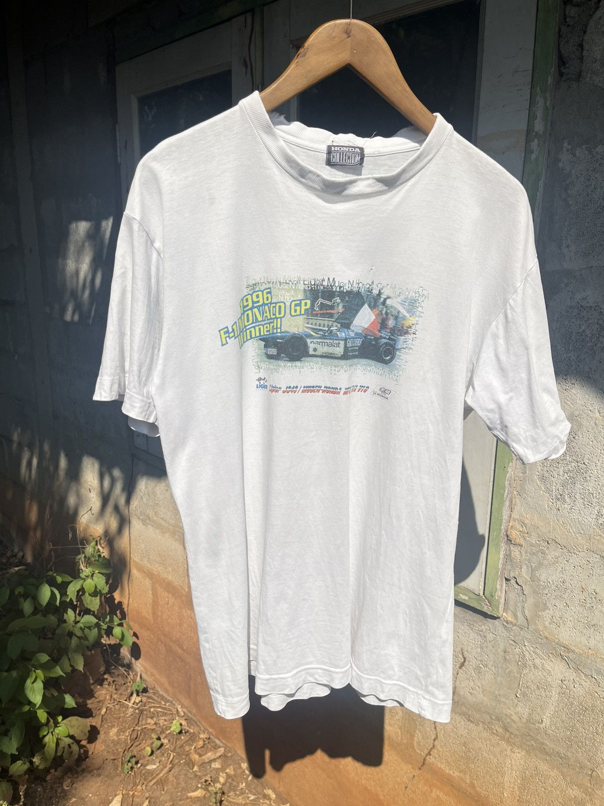 Vintage 1996s’ Monaco GP Ligier JS43 F1 Racing Tee Size US L / EU 52-54 / 3 - 1 Thumbnail