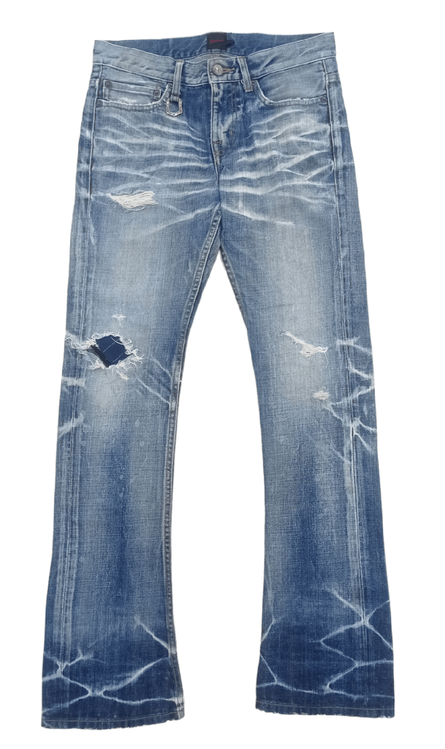 Japanese Brand Jackrose Seditionaries Rusty Flare Jeans