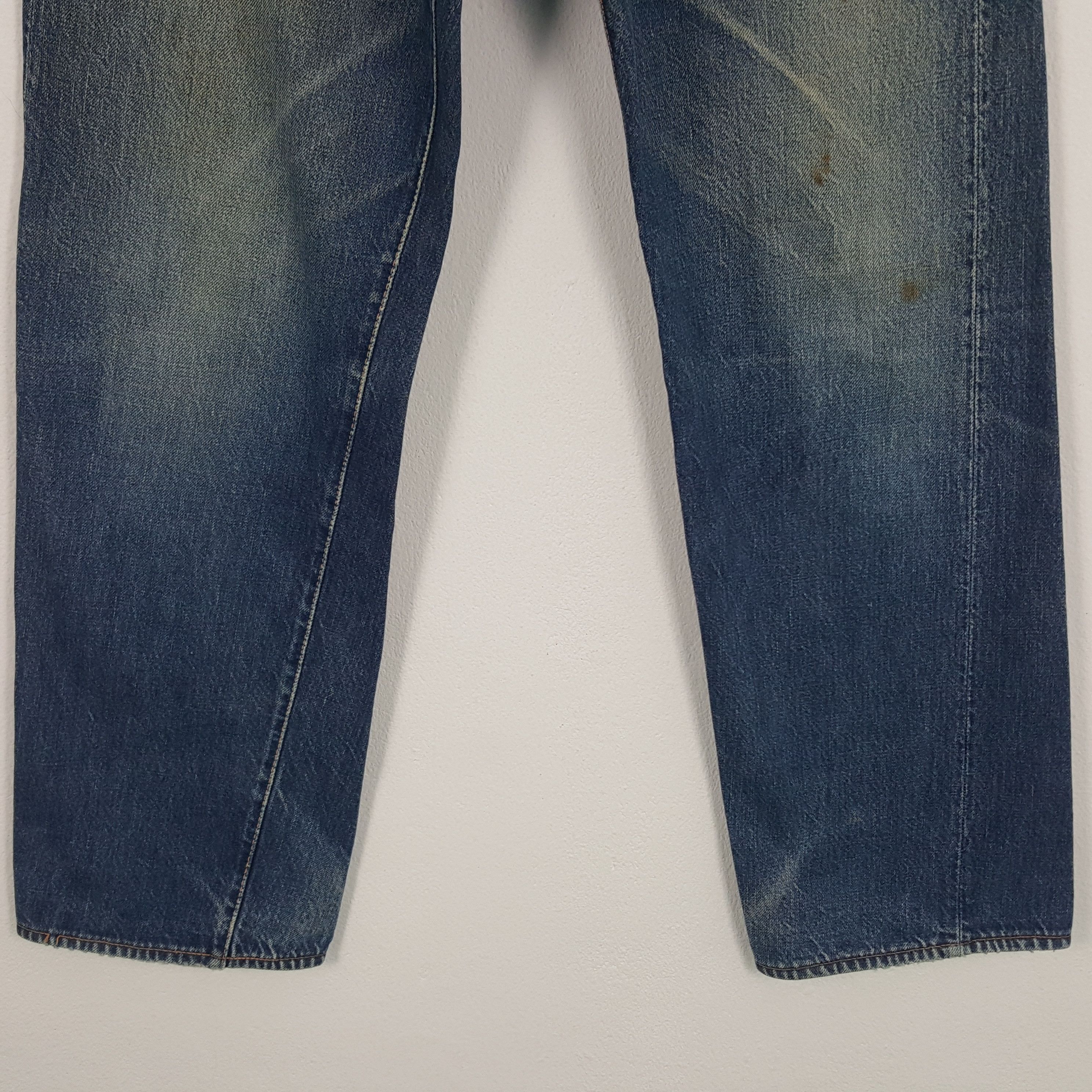 Evisu × Vintage Vintage Evisu Japan Custom Daicock Art Denim Jeans Size US 28 / EU 44 - 6 Thumbnail