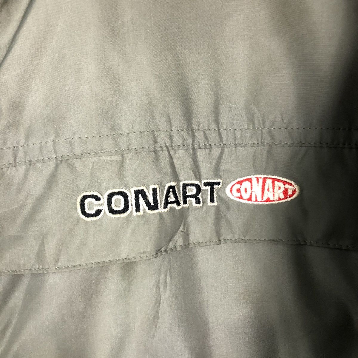 Japanese Brand 🔥Vintage Double Layer Jacket Zipper Conart Big Logo Size US L / EU 52-54 / 3 - 19 Thumbnail
