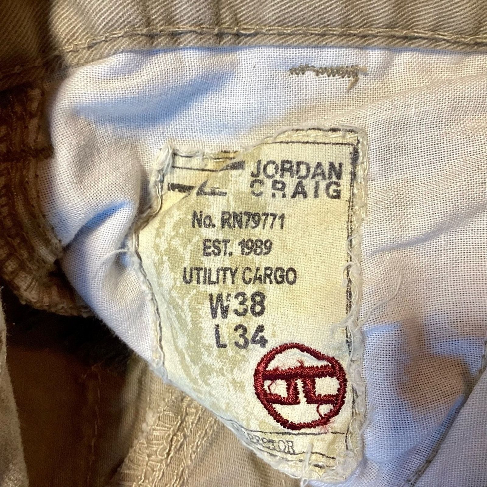 Jordan Craig JORDAN CRAIG FIELD UTILITY CARGO KHAKI Size US 38 / EU 54 - 7 Thumbnail