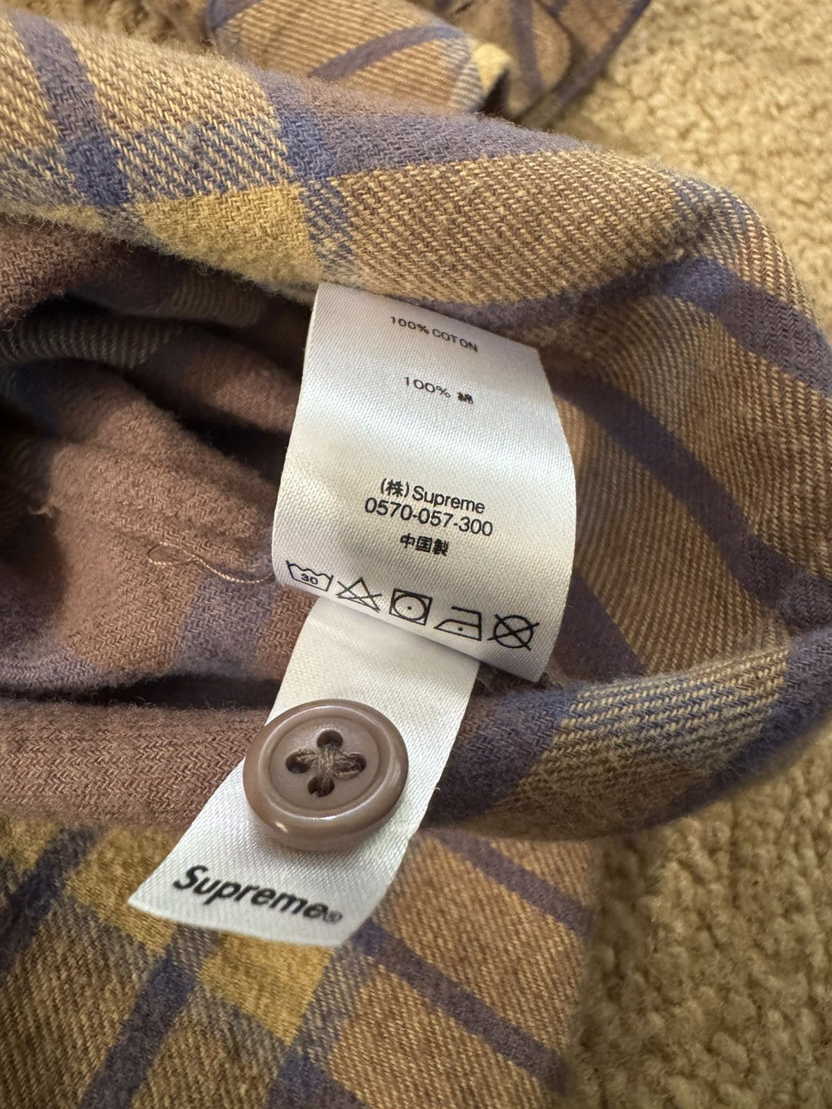 Hysteric Glamour × Supreme Supreme x Hysteric Glamour Skeleton Middle Finger Flannel Size US M / EU 48-50 / 2 - 8 Thumbnail