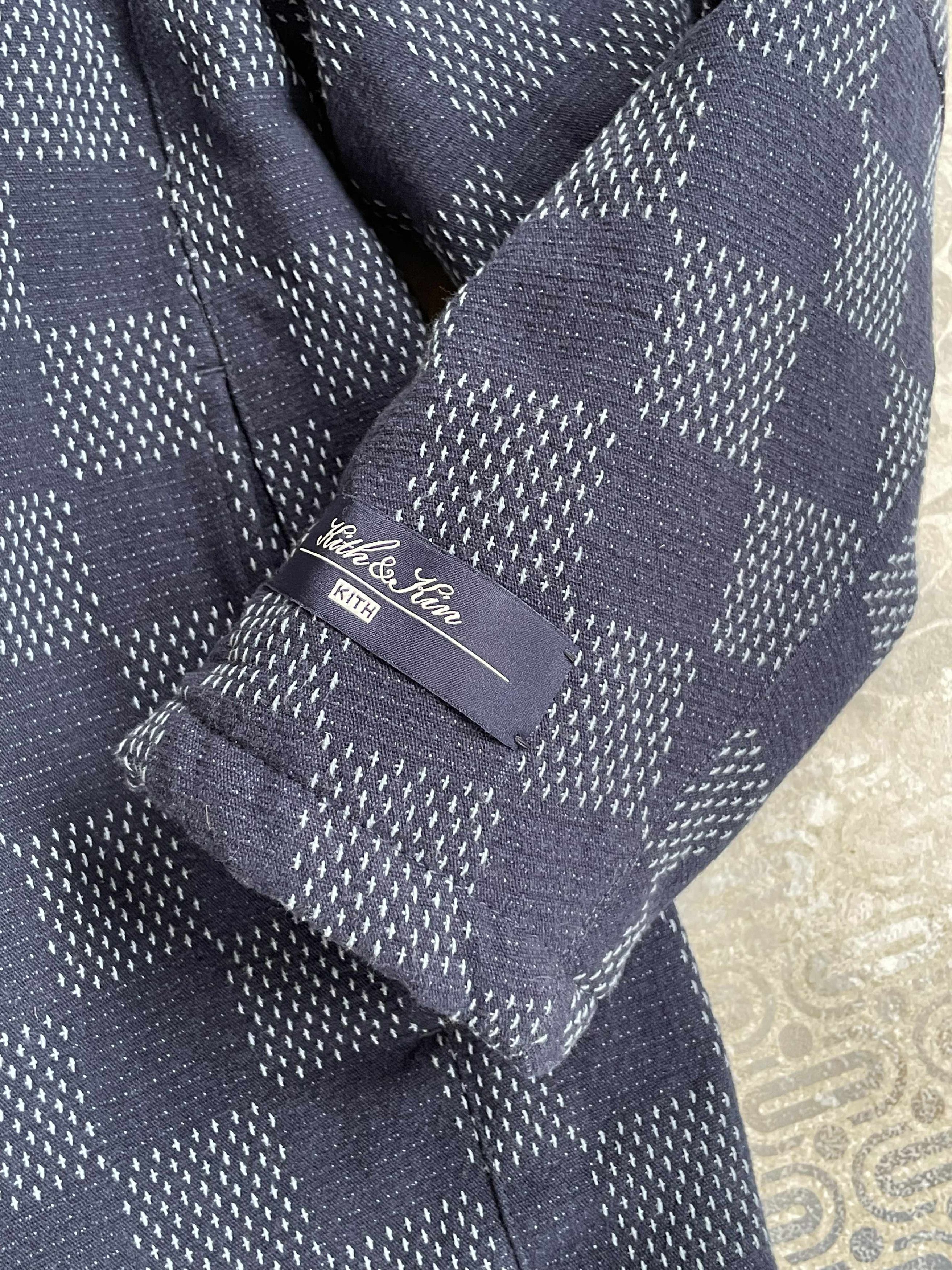 Kith Kith Check Denim Winfield Quilted Liner Eve Jacket Navy S Size US S / EU 44-46 / 1 - 6 Thumbnail