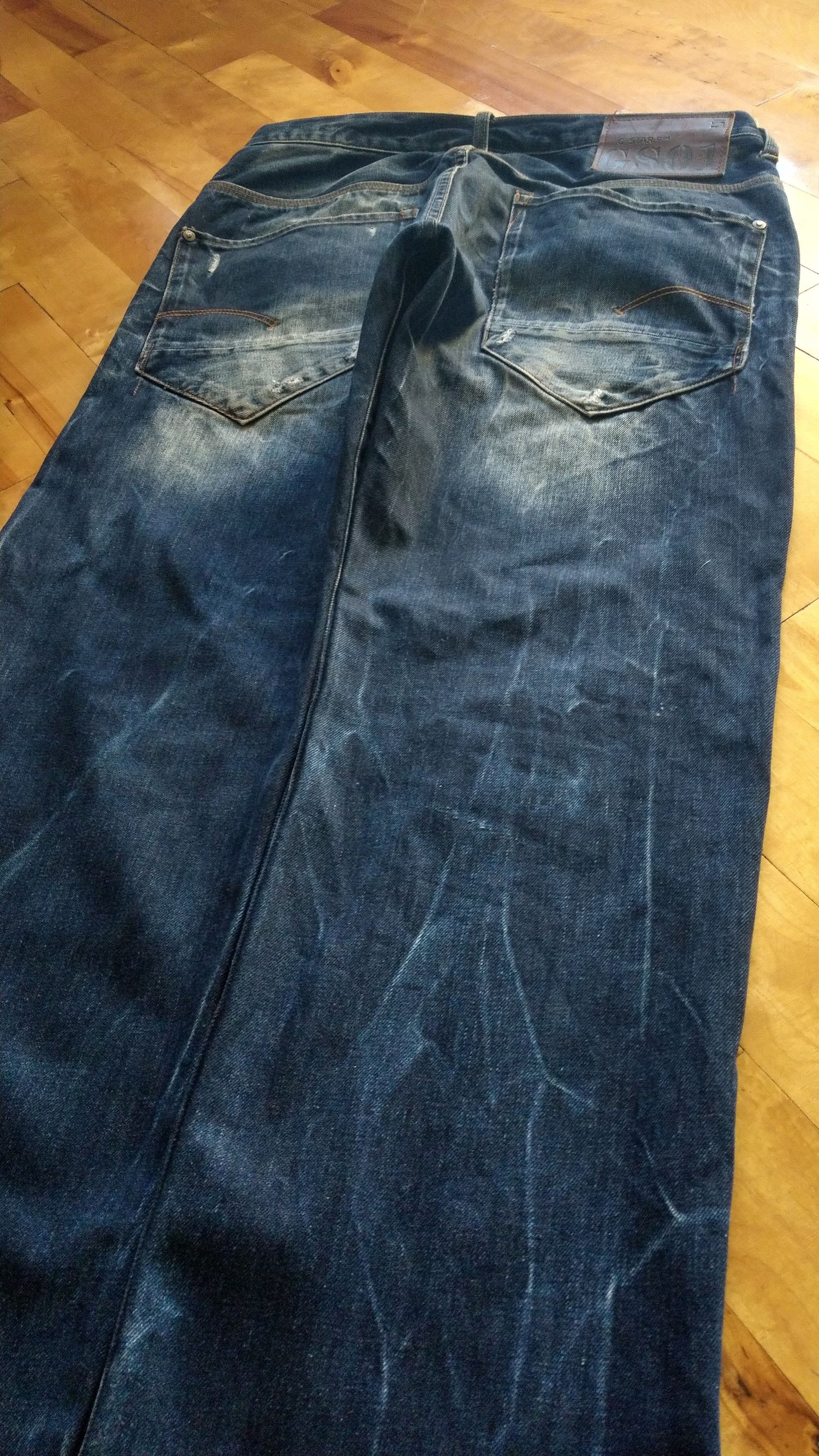 G-Star G-STAR Flared Pants Raw Baggy Denim Goth GS RAW Size US 32 / EU 48 - 3 Thumbnail