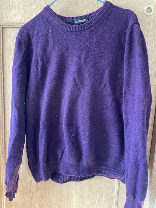 Raf Simons Cropped Boxy Knit Sweater Size US M / EU 48-50 / 2 - 2 Thumbnail