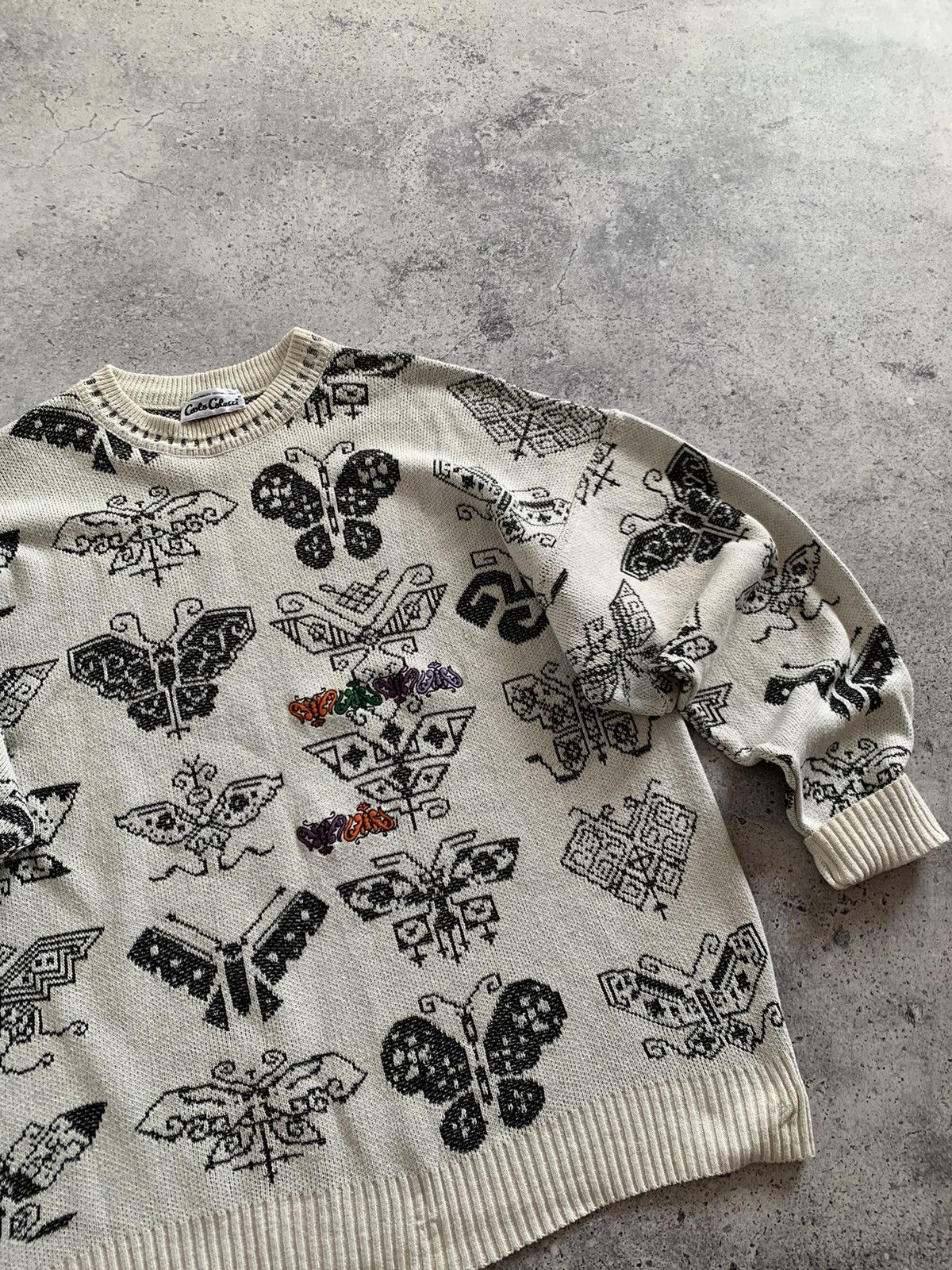 Carlo Colucci × Vintage Vintage Carlo Colucci Abstract Baggy Sweater Size US XL / EU 56 / 4 - 5 Thumbnail