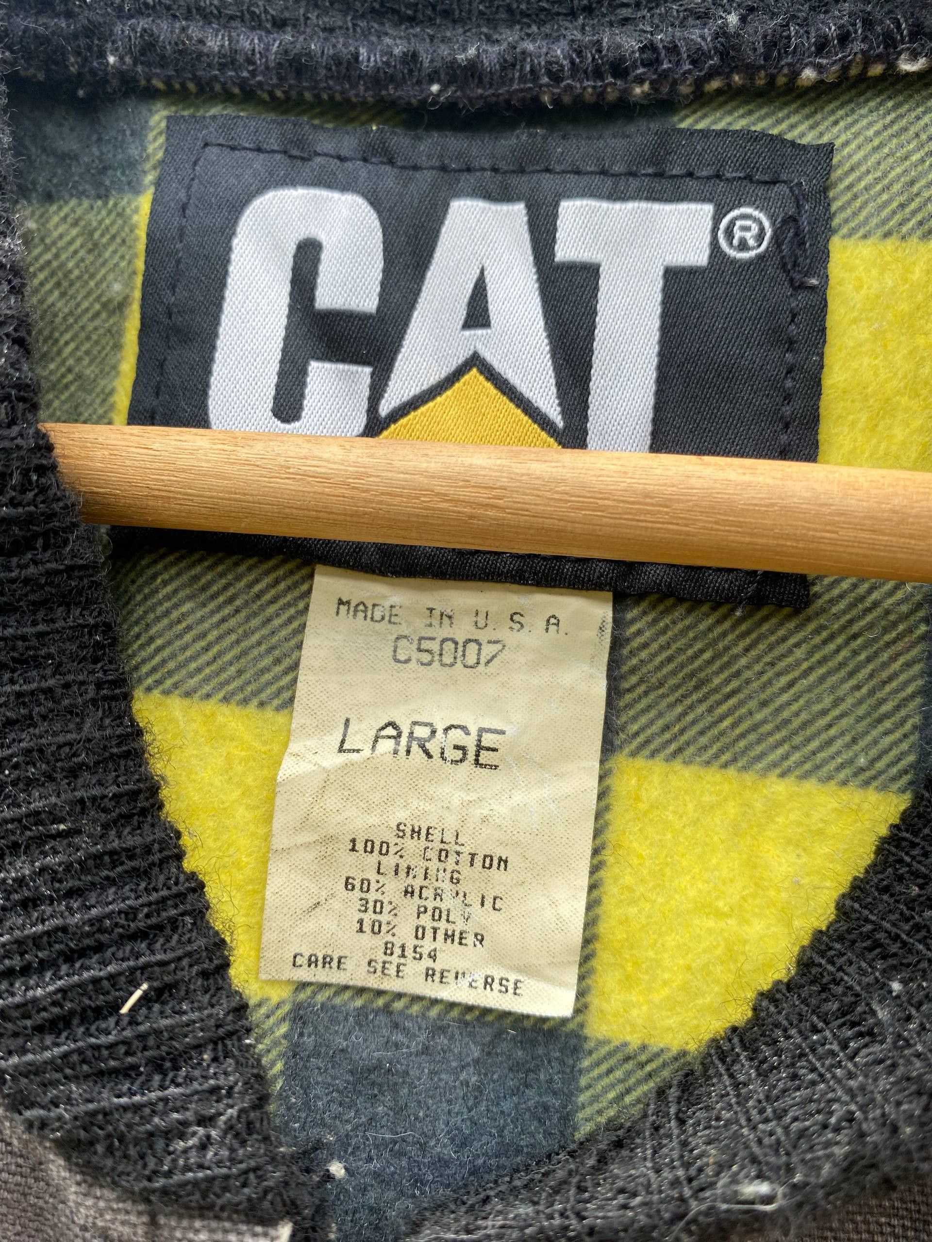 Caterpillar Vintage CAT Caterpillar Duck Canvas Sleeveless Jacket Size US L / EU 52-54 / 3 - 5 Thumbnail