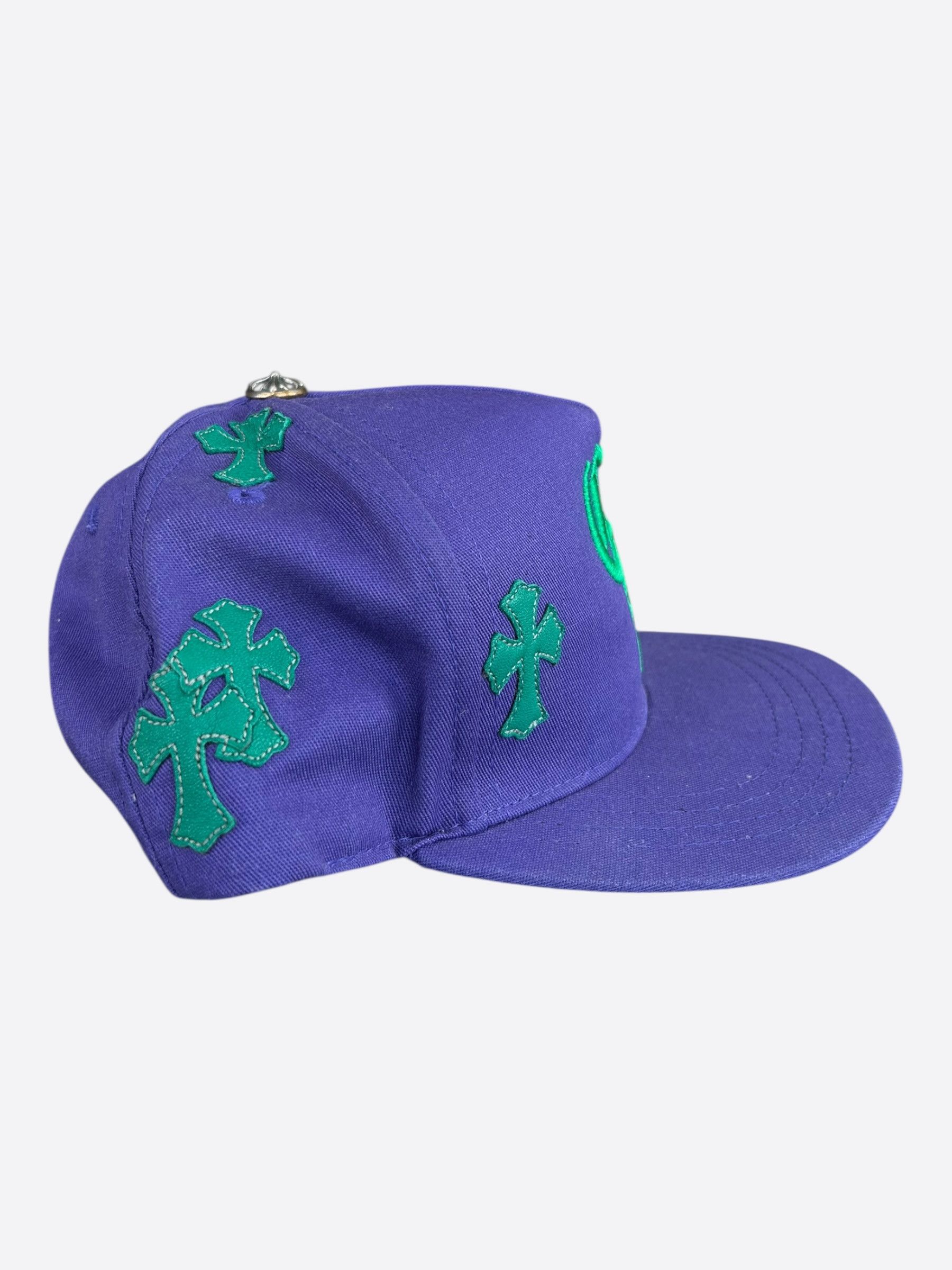 Chrome Hearts Chrome Hearts Purple & Green Cross Patch Hat Size ONE SIZE - 2 Thumbnail