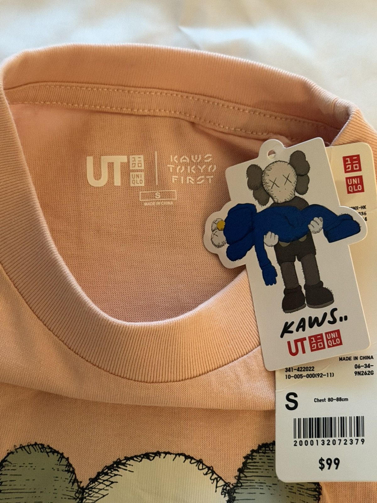 Kaws × Uniqlo Kaws x Uniqlo Companion Tee Pink Size US S / EU 44-46 / 1 - 4 Thumbnail