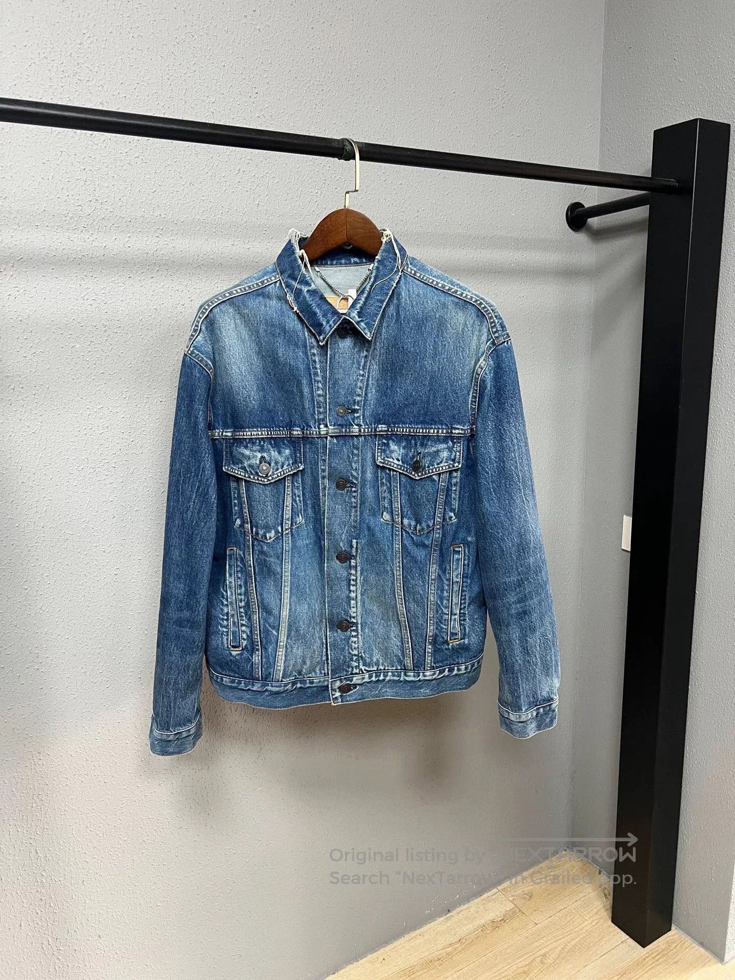 Balenciaga balenciaga blue denim jacket size 36. Size US S / EU 44-46 / 1 - 2 Thumbnail