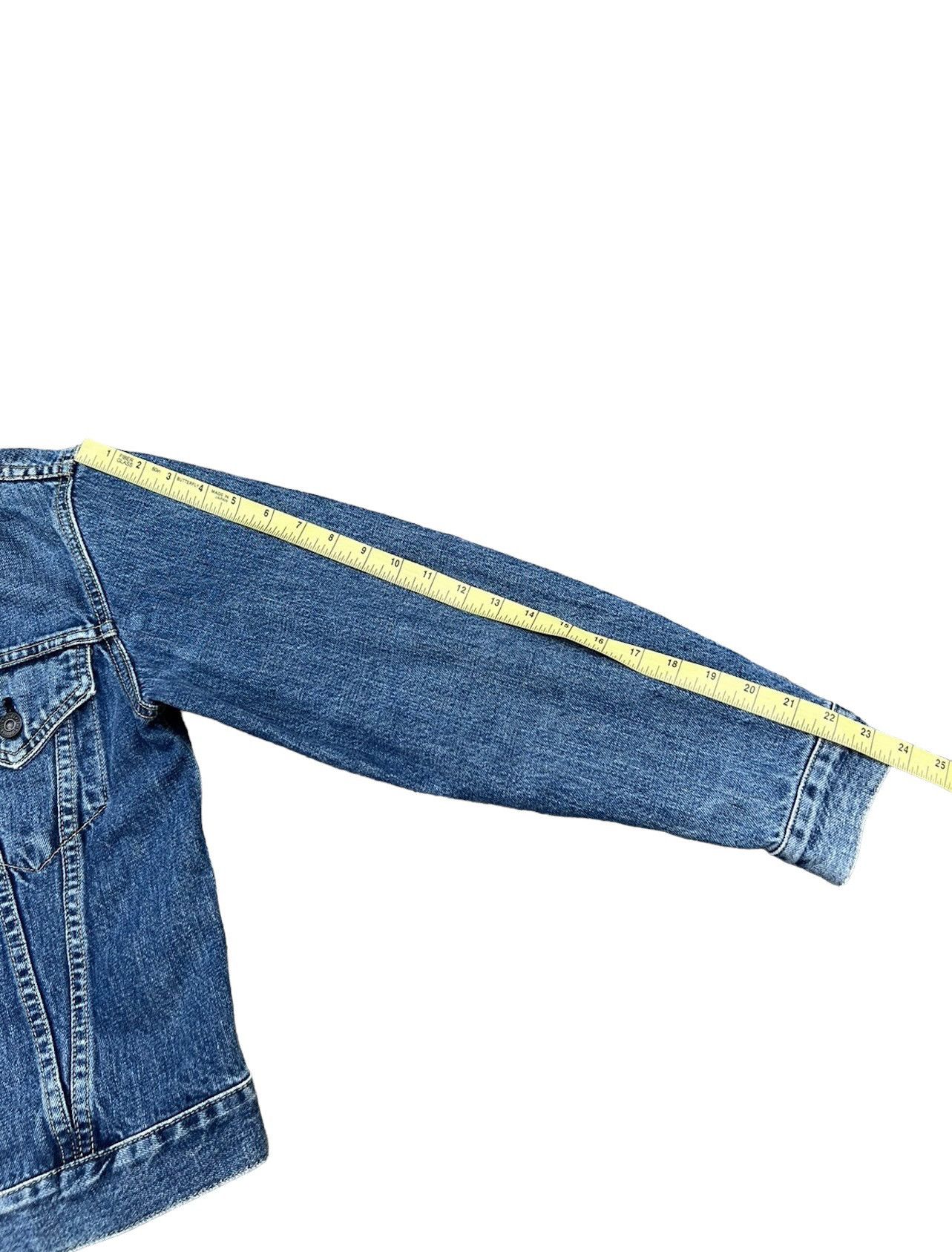 Levi's Vintage Clothing VTG 1996 LVC Levi’s 557 Big E Fade Denim Trucker Jacket Size US S / EU 44-46 / 1 - 4 Thumbnail